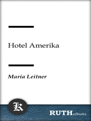 cover image of Hotel Amerika